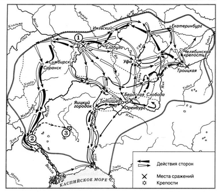 Прочтите текст о событиях, отраженных на схеме, и, используя схему,